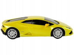 Lean-toys Auto R/C Lamborghini Huracan 1:24 Rastar Žlutá