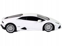 Lean-toys Auto R/C Lamborghini Huracan 1:24 Rastar Bílá