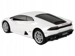 Lean-toys Auto R/C Lamborghini Huracan 1:24 Rastar Bílá