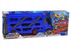 Lean-toys Velké Auto Truck Laweta Rozkládací 3- Patrová S Vy