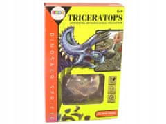 Lean-toys Vzdělávací Sada Vykopávky Dinosaurus Triceratops