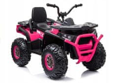 Lean-toys Quad Na Baterie Xmx607 Růžový Lak