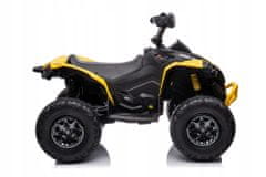 Lean-toys Quad Na Baterie Can-Am Renegate Žlutá