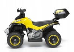 Lean-toys Quad Na Baterie Gts1188-A Žlutá