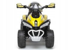 Lean-toys Quad Na Baterie Gts1188-A Žlutá