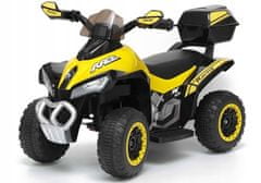 Lean-toys Quad Na Baterie Gts1188-A Žlutá