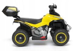 Lean-toys Quad Na Baterie Gts1188-A Žlutá