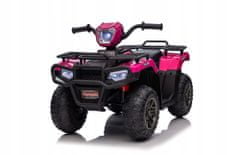 Lean-toys Quad Na Baterie Jc915 Růžová