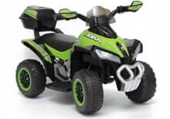 Lean-toys Quad Na Baterie Gts1188-A Zelená