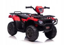 Lean-toys Quad Na Baterie Jc915 Červená