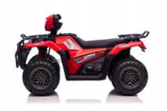 Lean-toys Quad Na Baterie Jc915 Červená