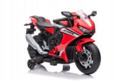 Lean-toys Motorka Na Baterie Honda Cbr 1000Rr Červená