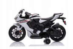 Lean-toys Motorka Na Baterie Honda Cbr 1000Rr Bílá