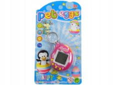 Lean-toys Hra Elektronické Zvířátko Tamagotchi Růžové