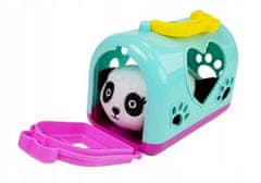 Lean-toys Malá Panda S Transportérem Maskot