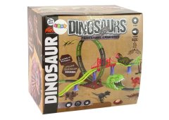 Lean-toys Tor Vláčkodráha Spirála Dinosaurus Zvuk Světlo Příslušenství