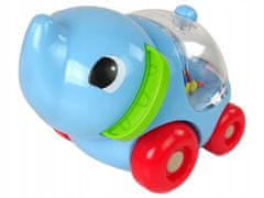 Lean-toys Sada Barevných Vozidel Zvířátka S Kuličkami