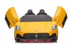 Lean-toys Auto Na Baterie Maserati Mc20 Žluté