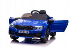 Lean-toys Auto Na Baterie Bmw M5 Drift Modré