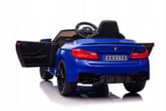 Lean-toys Auto Na Baterie Bmw M5 Drift Modré