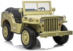 Lean-toys Auto Na Baterie Jh101 Khaki