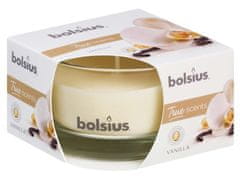 Bolsius Aromatic 2.0 Vonná svíčka ve skle, 80x50mm, Vanilla