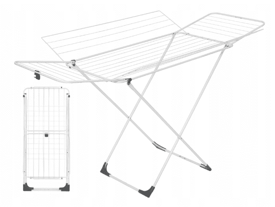 DAJAR Balkonový sušák na prádlo 183 x 96 x 99 cm