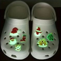 JOJOY® Vánoční svítící klipy na boty (7ks) | SHINETAGS