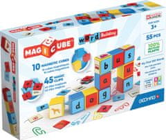 Geomag Magnetické kostky Magicube Word 55 kostek