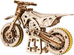 Wooden city 3D puzzle Motorka MotoCross 88 dílů