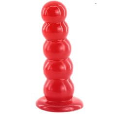 Xcock Červené velké intimní dildo masážní anální kolík unisex