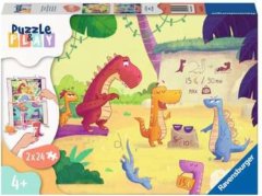 Ravensburger Puzzle&Play: Dinosaurus 2x24 dílků