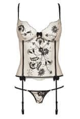 Beautynight Erotický korzet Savannah corset, bílá, S/M