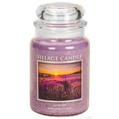 Village Candle Vonná svíčka - Levandule Doba hoření: 170 hodin