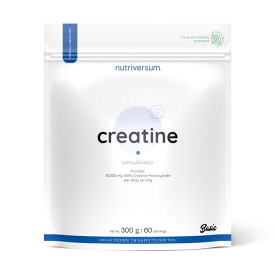 Nutriversum Creatine Monohydrate, 500 g Příchuť: Neochucený