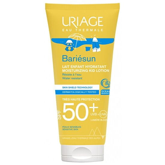 Uriage Dětské hydratační mléko na opalování SPF 50+ Bariesun (Moisturizing Kid Lotion) 100 ml