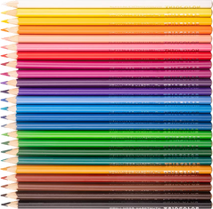 Koh-i-Noor Trojhranné pastelky Triocolor 12ks Tygr