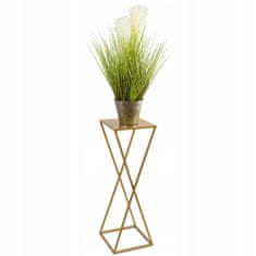 ModernHome Moderní Stojanový Záhon 70 Cm Zlatý Glam