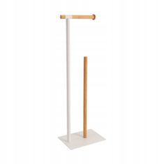 ModernHome Stojan Na Papír White Bamboo 69 Cm