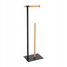 ModernHome Stojan Na Papír Black Bamboo 69 Cm