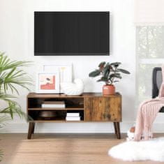 ModernHome Televizní Stolek Rustikální Loft 110 Cm