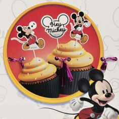 Dekora papírová dekorace - zápich - Mickey Mouse - 30ks