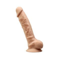 SILEXD SilexD Model 1 Premium Silicone Dual Density Dildo 8" Flesh