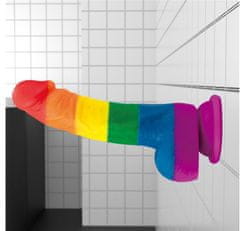 Lovetoy Lovetoy PRIDER LGBT rainbow dildo 8"