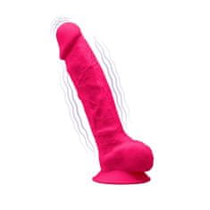 SILEXD SilexD Model 1 Vibrating Premium Silicone Dual Density Dildo 8"