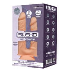 SILEXD SilexD Model 1 Double Penetration Vibrating Premium Silicone Dual Density Dildo 7 8