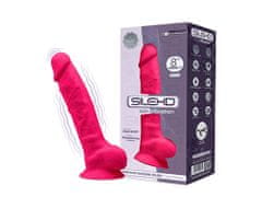 SILEXD SilexD Model 1 Vibrating Premium Silicone Dual Density Dildo 8"