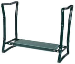 Strend Pro Židle GC4202, zahradní, skládací, klečící, 59x28x49 cm, nos. 150 kg