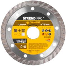 Strend Pro 521C, 115 mm, diamant, Turbo +