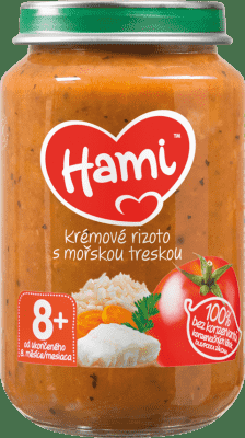 Hami Rajčata s treskou a rýží (200 g) - maso-zeleninový příkrm